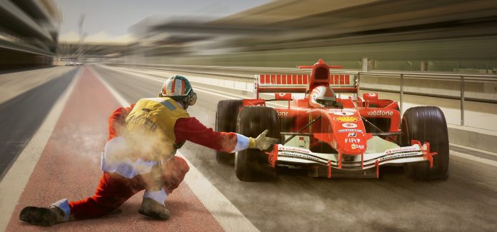 Race car - Formula 1 - Pit stop